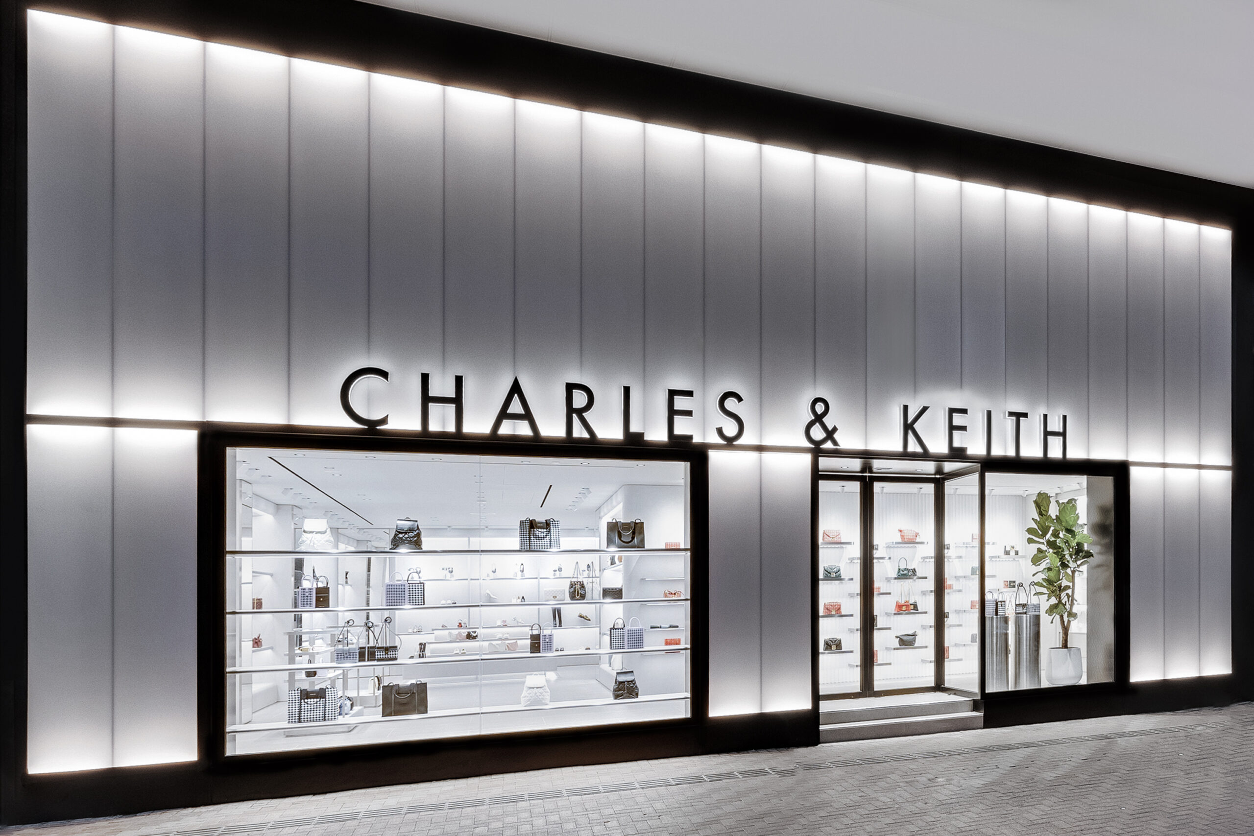 Charles & Keith - Futuristic Store Fixtures